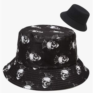 Reversible Unisex Bucket Hat Beach Sun Hat Aesthetic Fishing Hat